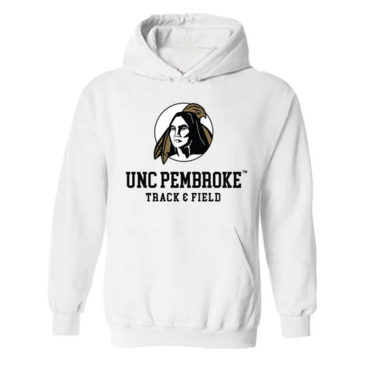 UNC Pembroke - NCAA Men's Track & Field : Calen McKinney - Classic Shersey Hooded Sweatshirt-0