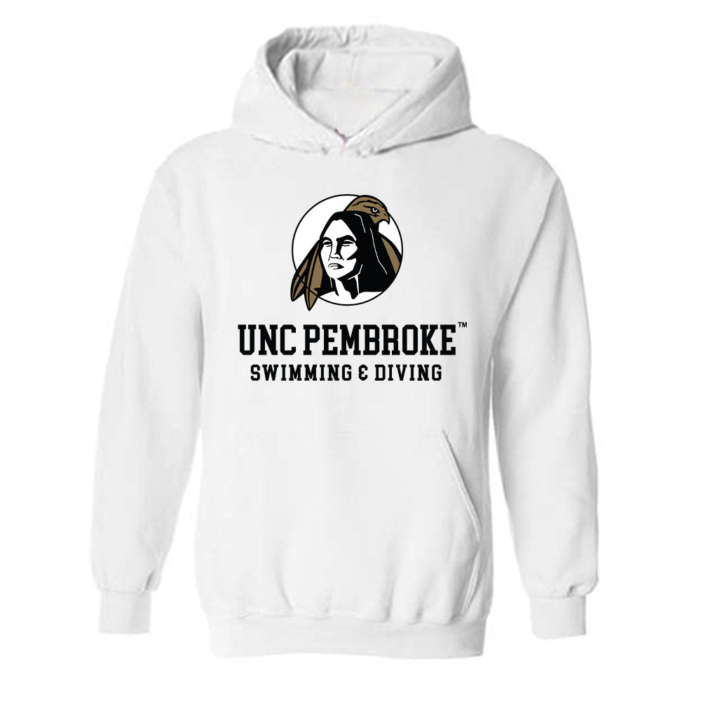 UNC Pembroke - NCAA Women's Swimming & Diving : Benedetta Pepe Pugliese - Classic Shersey Hooded Sweatshirt-0