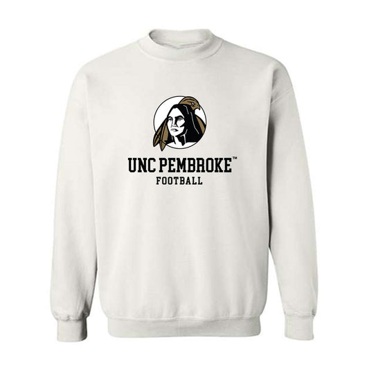 UNC Pembroke - NCAA Football : Andre Hill Jr - Classic Shersey Crewneck Sweatshirt-0