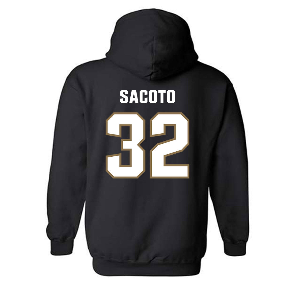 UNC Pembroke - NCAA Women's Basketball : Amanda Sacoto - Classic Shersey Hooded Sweatshirt-1