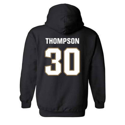 UNC Pembroke - NCAA Football : Brian Thompson - Classic Shersey Hooded Sweatshirt-1