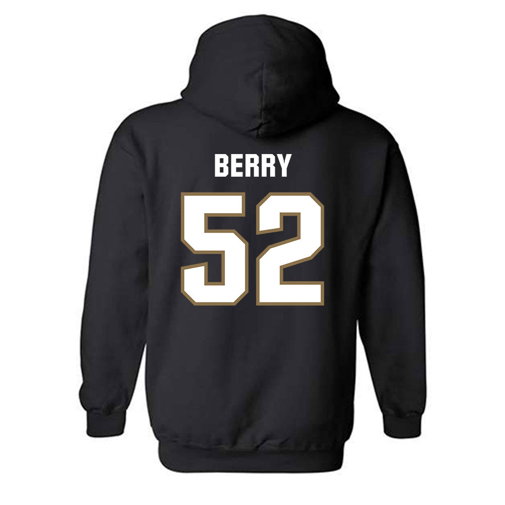 UNC Pembroke - NCAA Football : Malik Berry - Classic Shersey Hooded Sweatshirt-1