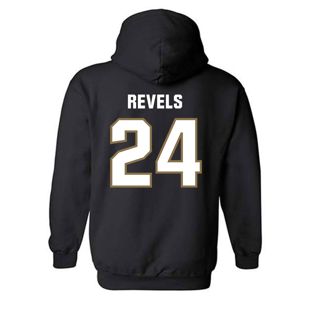 UNC Pembroke - NCAA Baseball : Cameron Revels - Classic Shersey Hooded Sweatshirt-1