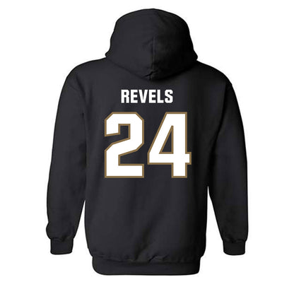 UNC Pembroke - NCAA Baseball : Cameron Revels - Classic Shersey Hooded Sweatshirt-1