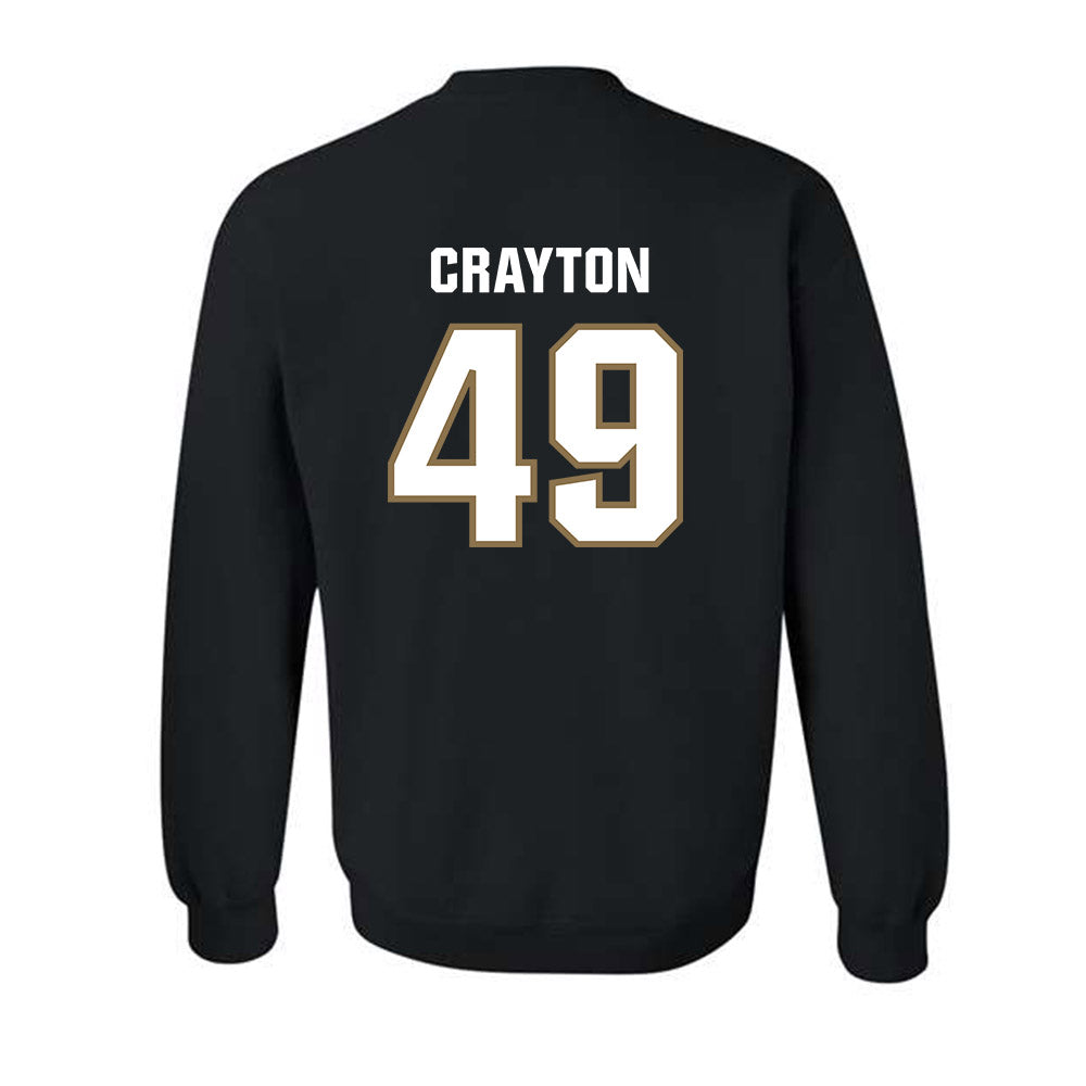 UNC Pembroke - NCAA Baseball : Michael Crayton - Classic Shersey Crewneck Sweatshirt-1