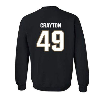 UNC Pembroke - NCAA Baseball : Michael Crayton - Classic Shersey Crewneck Sweatshirt-1