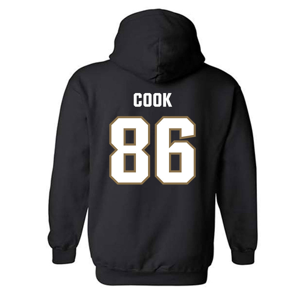 UNC Pembroke - NCAA Football : Logan Cook - Classic Shersey Hooded Sweatshirt-1