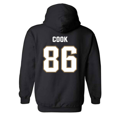 UNC Pembroke - NCAA Football : Logan Cook - Classic Shersey Hooded Sweatshirt-1