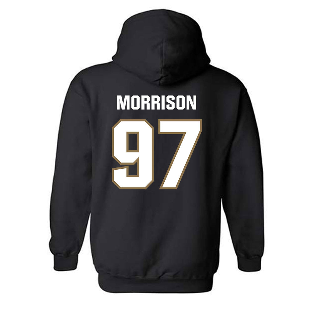 UNC Pembroke - NCAA Football : Zion Morrison - Classic Shersey Hooded Sweatshirt-1