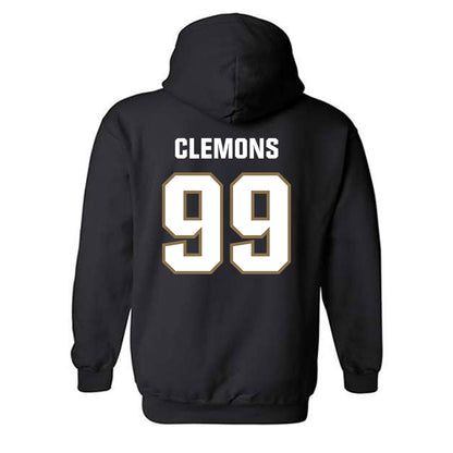 UNC Pembroke - NCAA Football : Jahari Clemons - Classic Shersey Hooded Sweatshirt-1