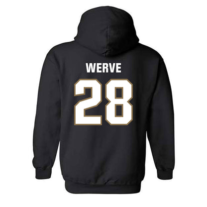 UNC Pembroke - NCAA Men's Ice Hockey : Pat Werve - Classic Shersey Hooded Sweatshirt-1