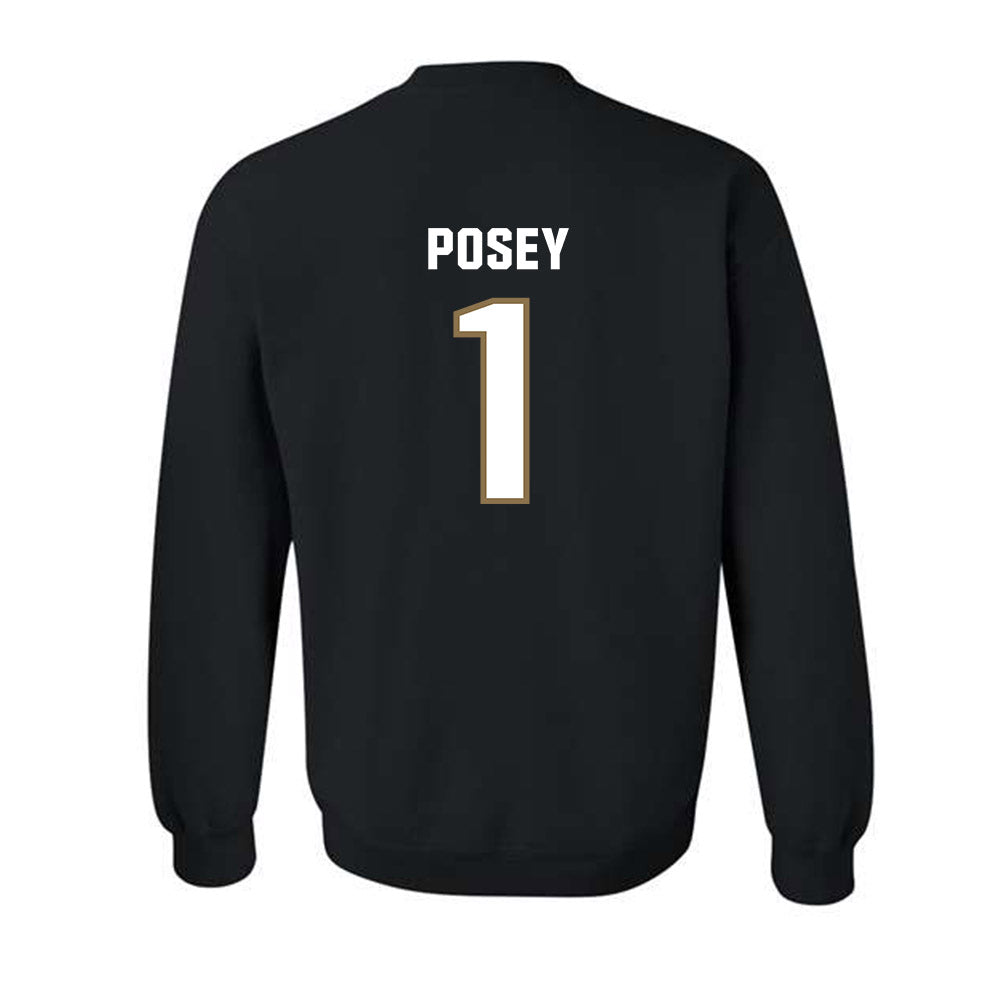 UNC Pembroke - NCAA Football : Miles Posey - Classic Shersey Crewneck Sweatshirt-1