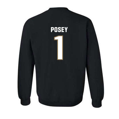 UNC Pembroke - NCAA Football : Miles Posey - Classic Shersey Crewneck Sweatshirt-1