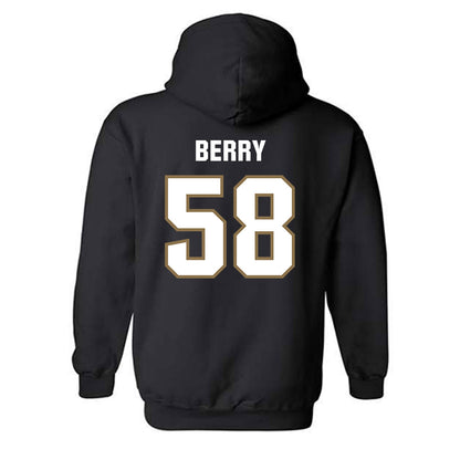 UNC Pembroke - NCAA Football : Cameron Berry - Classic Shersey Hooded Sweatshirt-1