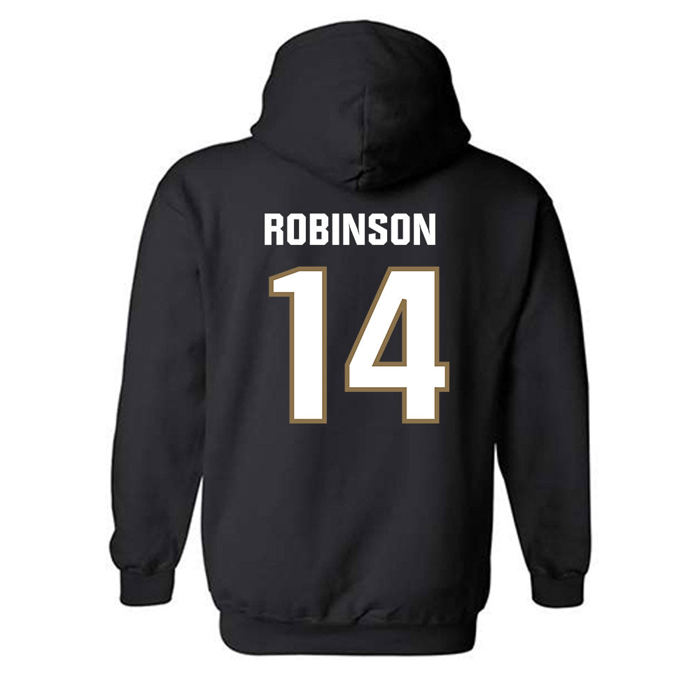 UNC Pembroke - NCAA Football : Tre Robinson - Classic Shersey Hooded Sweatshirt-1