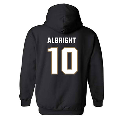 UNC Pembroke - NCAA Football : JaQuan Albright - Classic Shersey Hooded Sweatshirt-1
