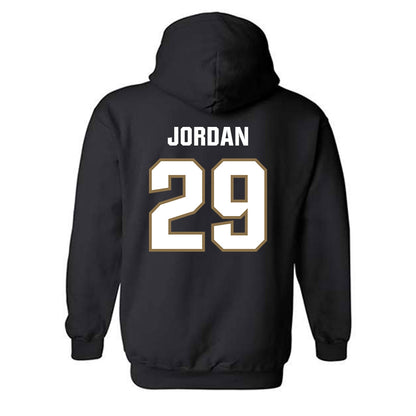 UNC Pembroke - NCAA Football : Cedric Jordan - Classic Shersey Hooded Sweatshirt-1