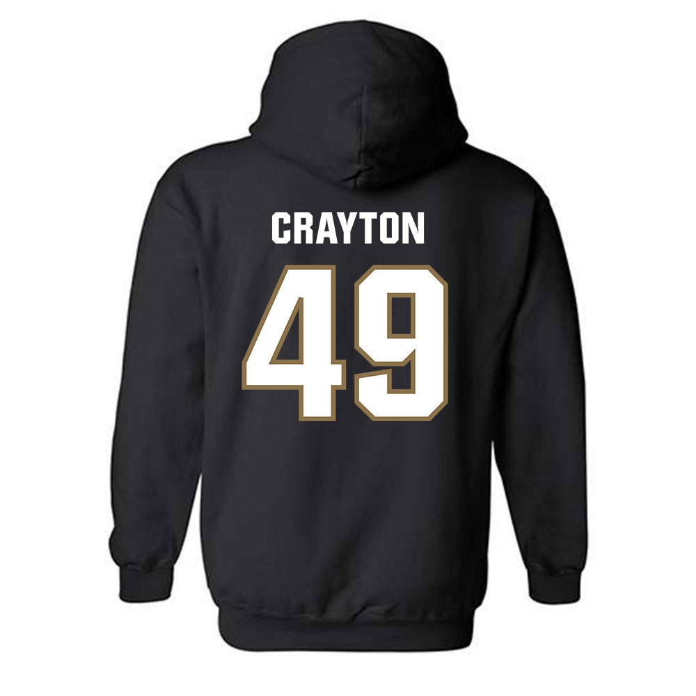 UNC Pembroke - NCAA Baseball : Michael Crayton - Classic Shersey Hooded Sweatshirt-1