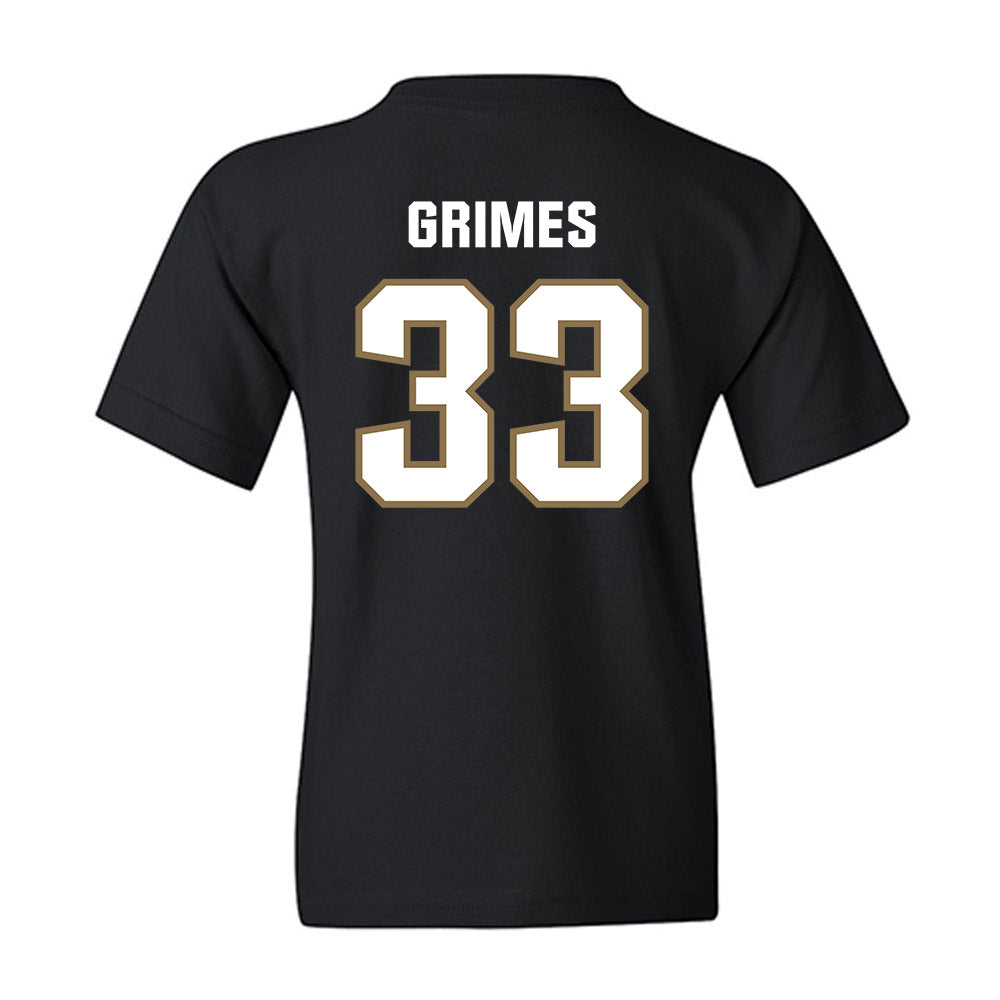 UNC Pembroke - NCAA Men's Basketball : Justin Grimes - Classic Shersey Youth T-Shirt-1