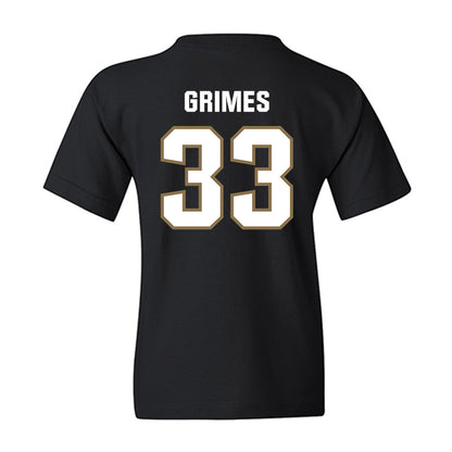 UNC Pembroke - NCAA Men's Basketball : Justin Grimes - Classic Shersey Youth T-Shirt-1