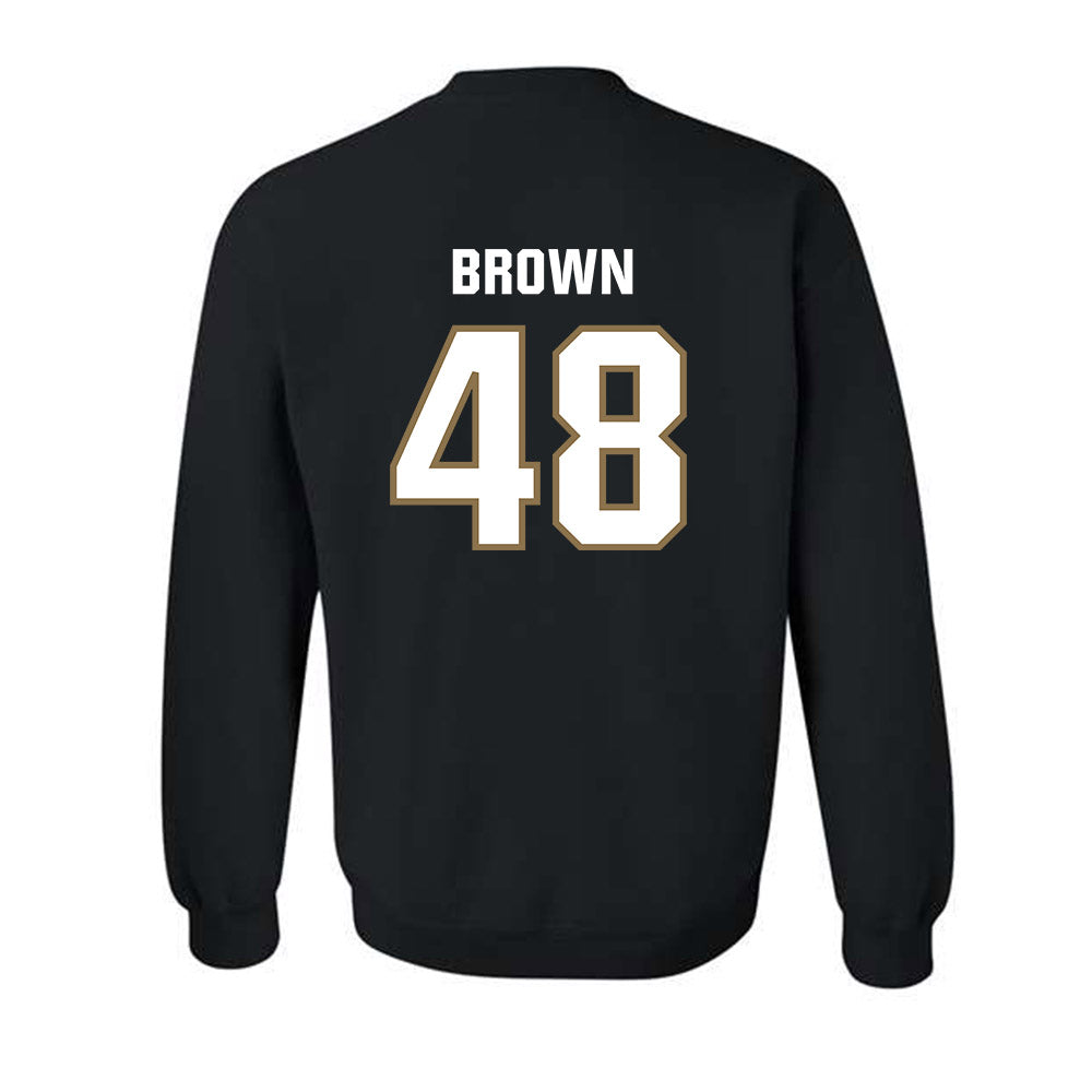 UNC Pembroke - NCAA Football : Jake Brown - Classic Shersey Crewneck Sweatshirt-1
