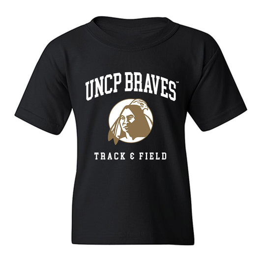 UNC Pembroke - NCAA Men's Track & Field : John Davis - Classic Shersey Youth T-Shirt-0