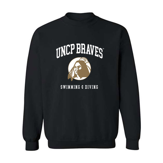 UNC Pembroke - NCAA Women's Swimming & Diving : Paola Curet-Torres - Classic Shersey Crewneck Sweatshirt-0