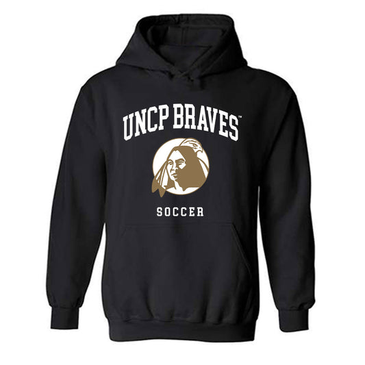 UNC Pembroke - NCAA Women's Soccer : Piper Hill - Classic Shersey Hooded Sweatshirt-0