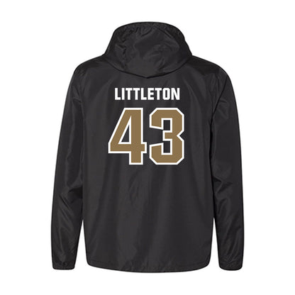 UNC Pembroke - NCAA Baseball : Garrett Littleton - Windbreaker-1