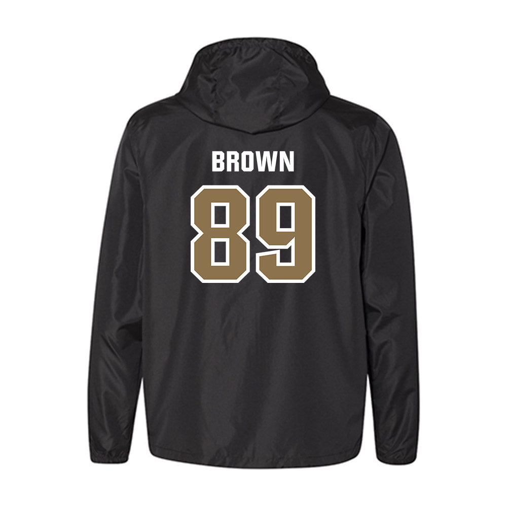UNC Pembroke - NCAA Football : Malik Brown - Windbreaker-1