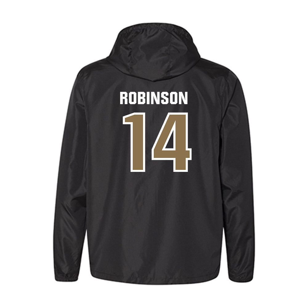 UNC Pembroke - NCAA Football : Tre Robinson - Windbreaker-1