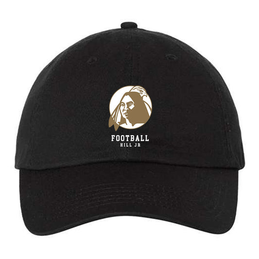 UNC Pembroke - NCAA Football : Andre Hill Jr - Dad Hat-0