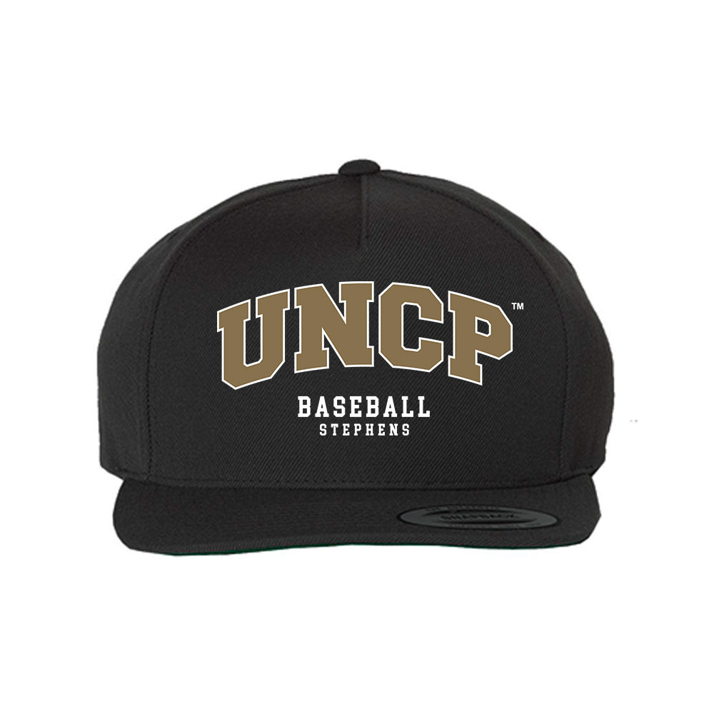 UNC Pembroke - NCAA Baseball : Daniel Stephens - Snapback Hat-0