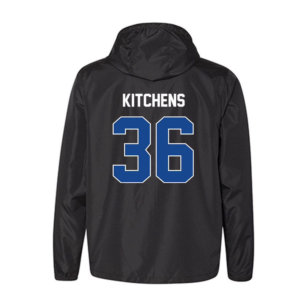 Georgia State - NCAA Football : Braxton Kitchens - Windbreaker-1