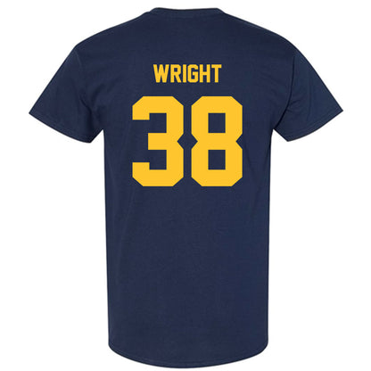 UC Berkeley - NCAA Baseball : Jett Wright - Sports Shersey T-Shirt-1
