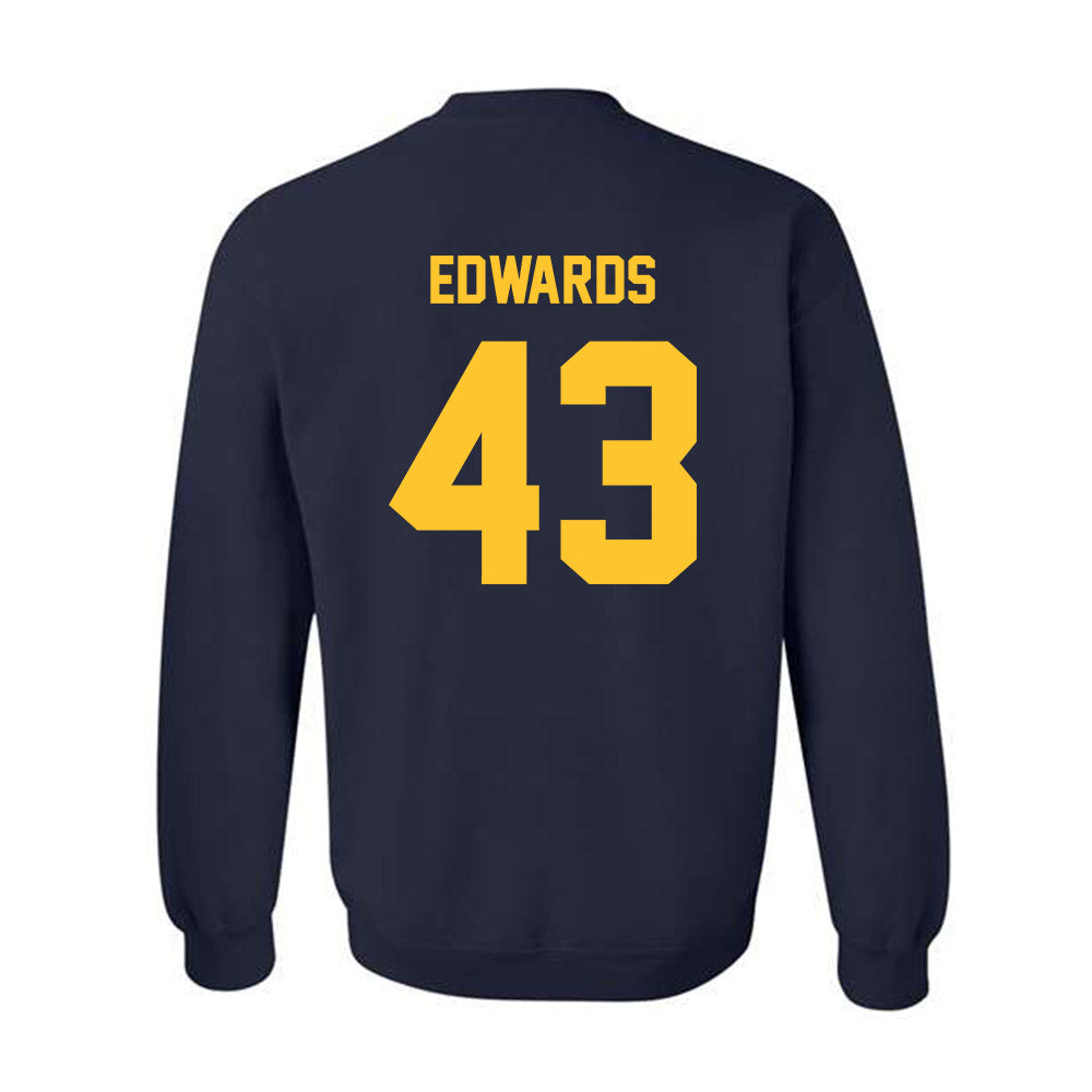 UC Berkeley - NCAA Baseball : Rex Edwards - Sports Shersey Crewneck Sweatshirt-1