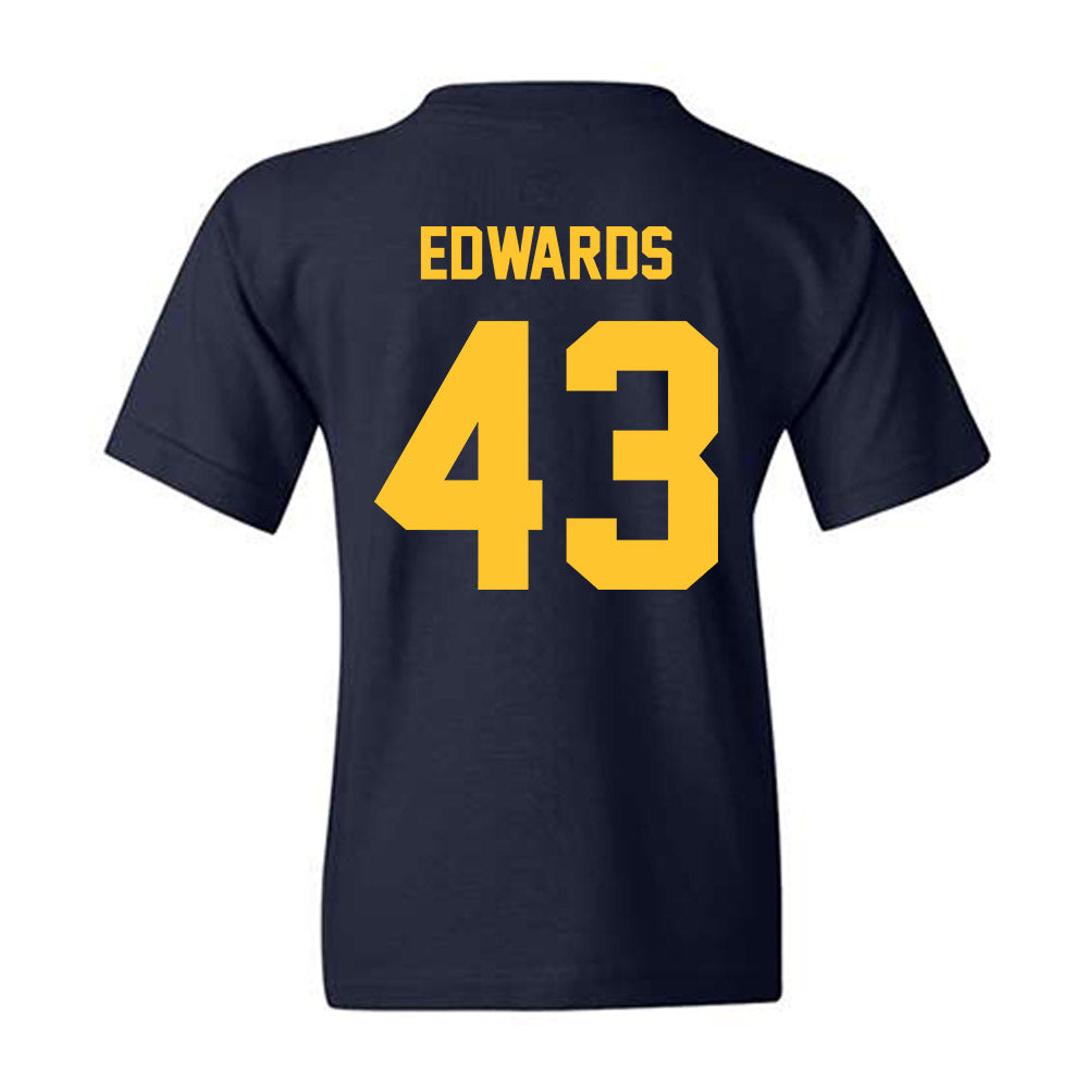 UC Berkeley - NCAA Baseball : Rex Edwards - Sports Shersey Youth T-Shirt-1