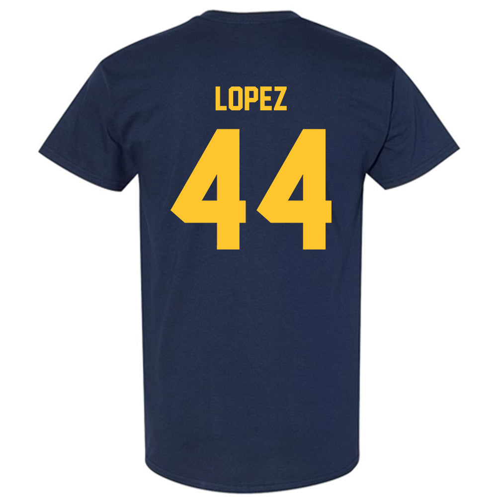 UC Berkeley - NCAA Baseball : Jordy Lopez - Sports Shersey T-Shirt-1