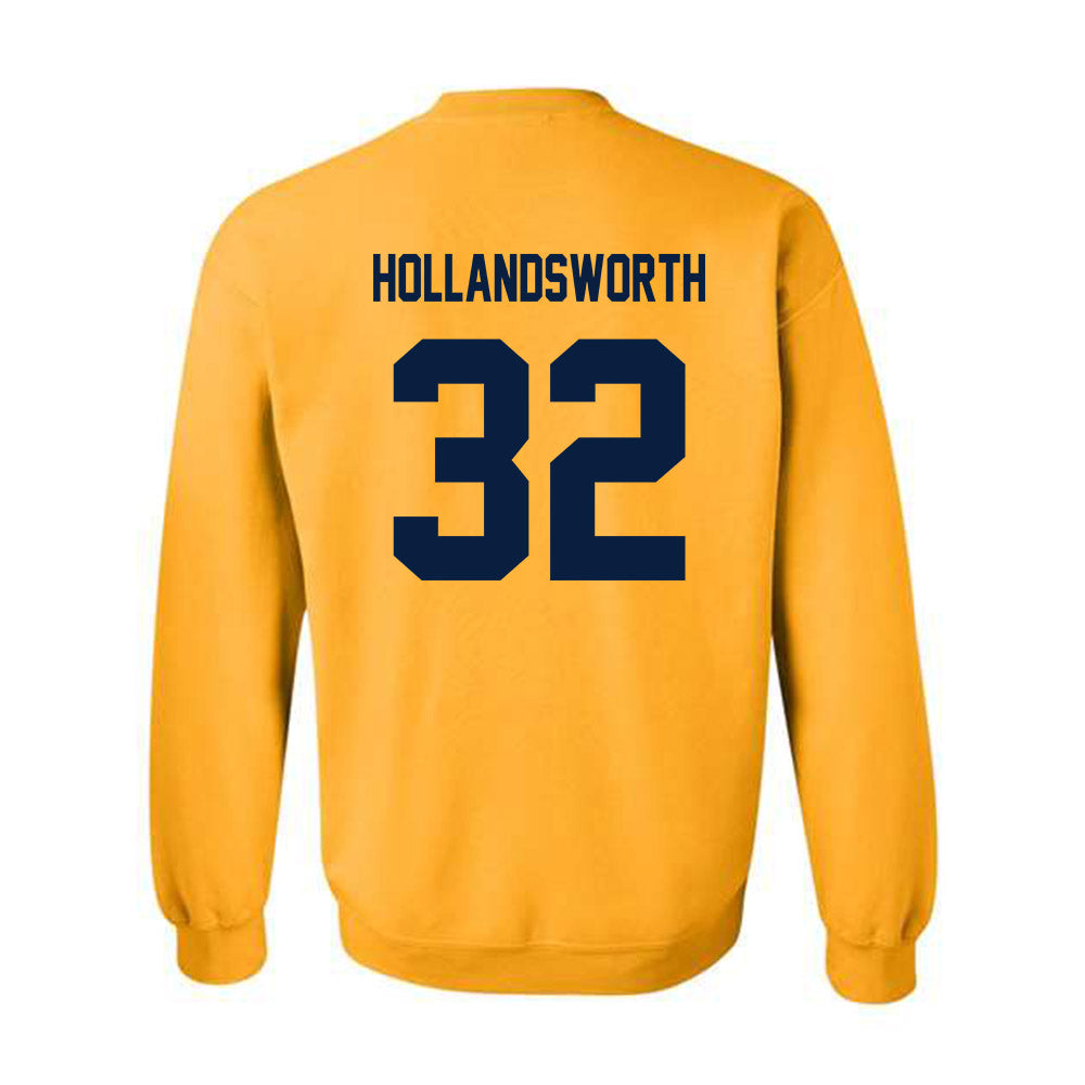 UC Berkeley - NCAA Baseball : Evin Hollandsworth - Crewneck Sweatshirt-1
