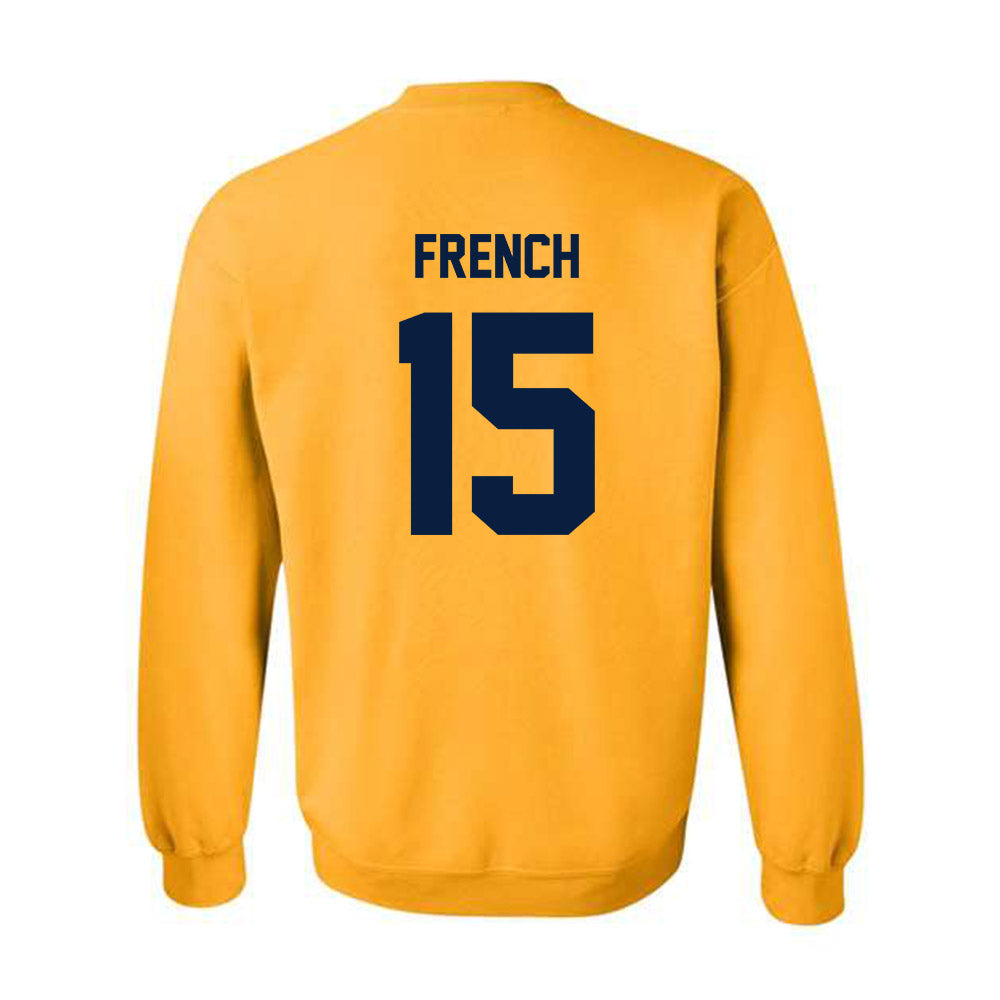 UC Berkeley - NCAA Baseball : Jacob French - Crewneck Sweatshirt-1
