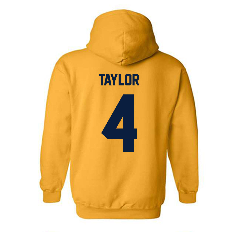 UC Berkeley - NCAA Baseball : Nikko Taylor - Hooded Sweatshirt-1