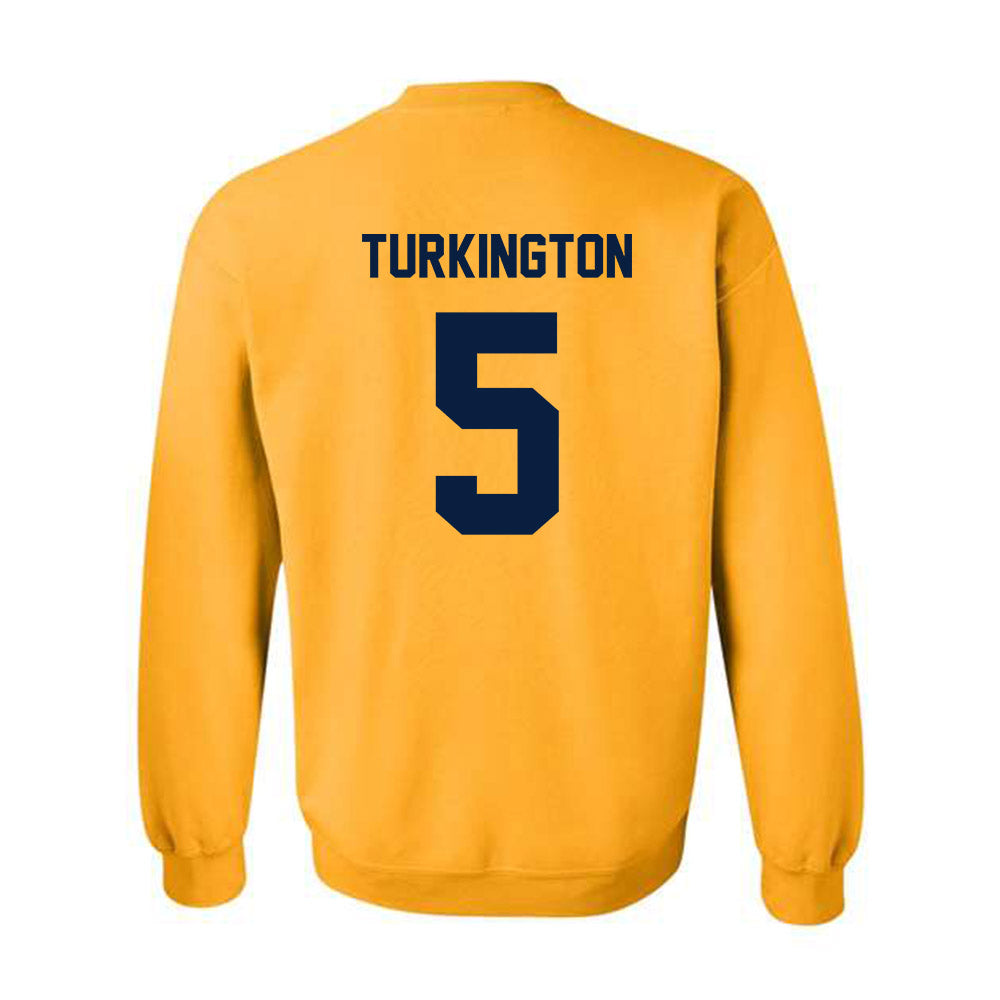 UC Berkeley - NCAA Baseball : Austin Turkington - Crewneck Sweatshirt-1