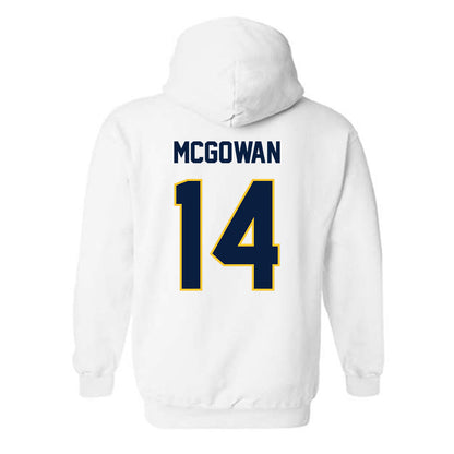 UC Berkeley - NCAA Softball : Mya McGowan - Sports Shersey Hooded Sweatshirt-1