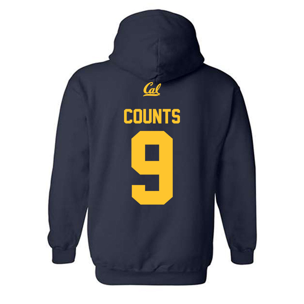 UC Berkeley - NCAA Softball : Kayli Counts - Sports Shersey Hooded Sweatshirt-1