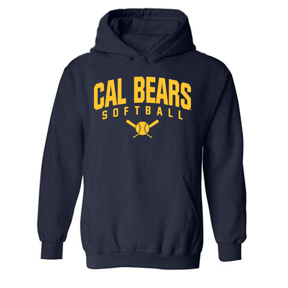 UC Berkeley - NCAA Softball : D'Auna Johnson - Sports Shersey Hooded Sweatshirt-0