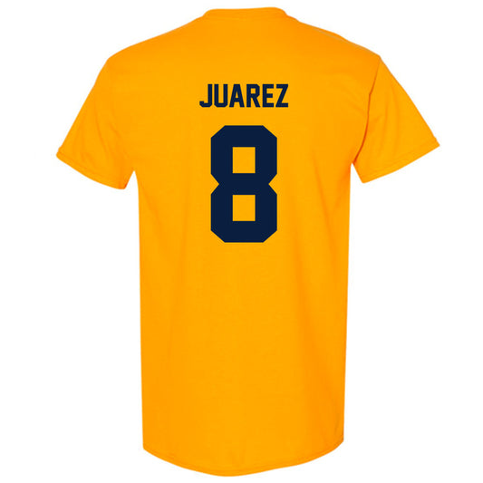 UC Berkeley - NCAA Men's Soccer : Allan Juarez - Sports Shersey T-Shirt-1