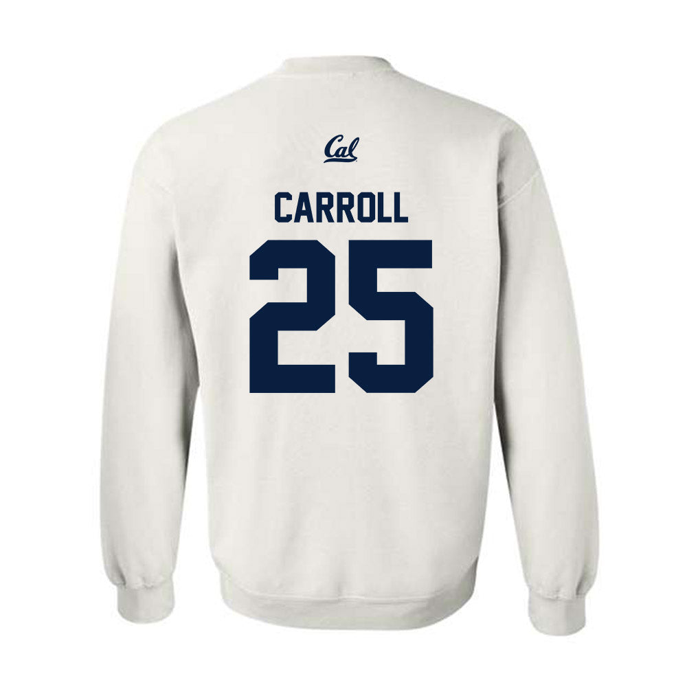 UC Berkeley - NCAA Women's Soccer : Campbell Carroll - Sports Shersey Crewneck Sweatshirt-1