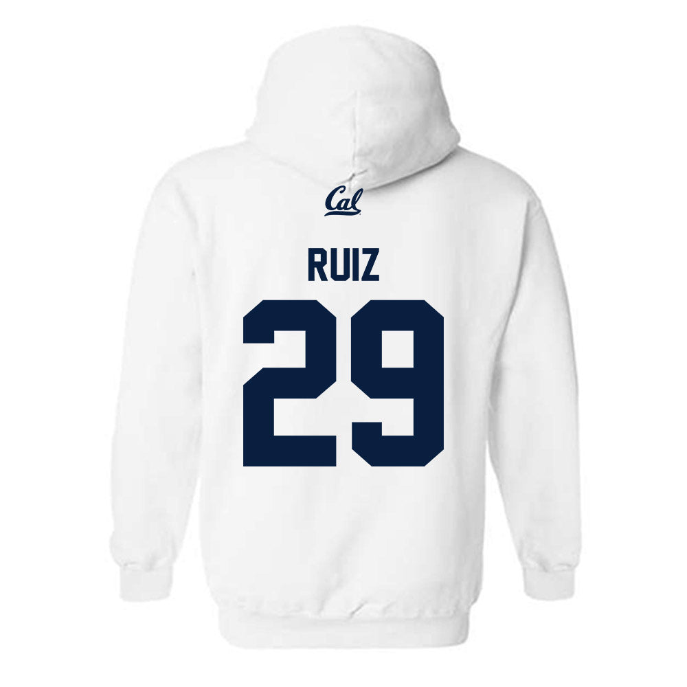 UC Berkeley - NCAA Men's Soccer : Nico Ruiz - Sports Shersey Hooded Sweatshirt-1
