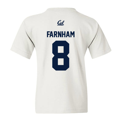 UC Berkeley - NCAA Women's Soccer : morgan farnham - Sports Shersey Youth T-Shirt-1