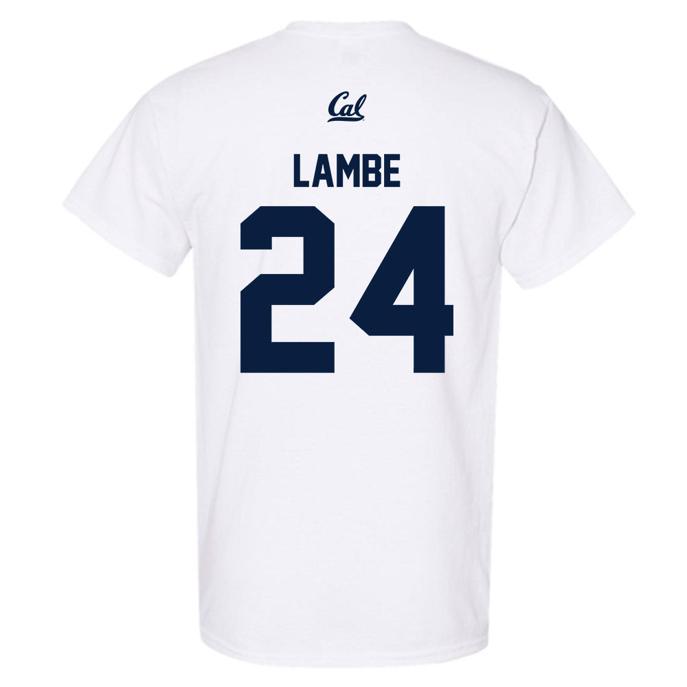 UC Berkeley - NCAA Men's Soccer : Connor Lambe - Sports Shersey T-Shirt-1